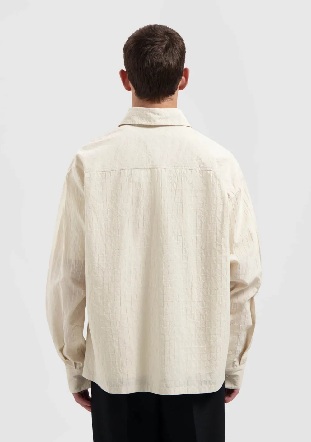 Overhemden>OLAF OVERHEMD Off white