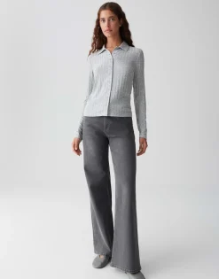 Blouses>OPUS BLOUSE Grijs