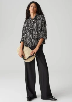 Blouses|Pakken & Co-Ords>OPUS BLOUSE Zwart