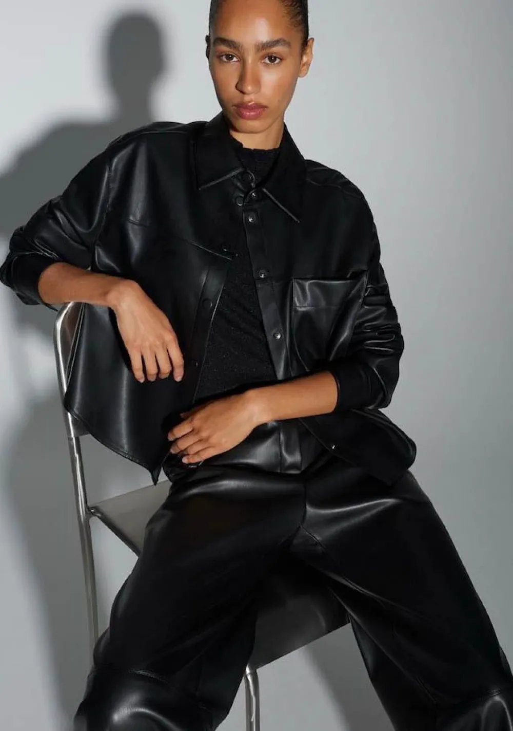 Blouses>OPUS BLOUSE Zwart