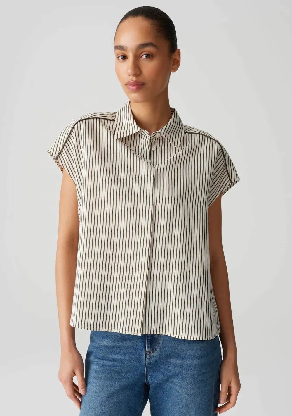 Blouses>OPUS BLOUSE Groen