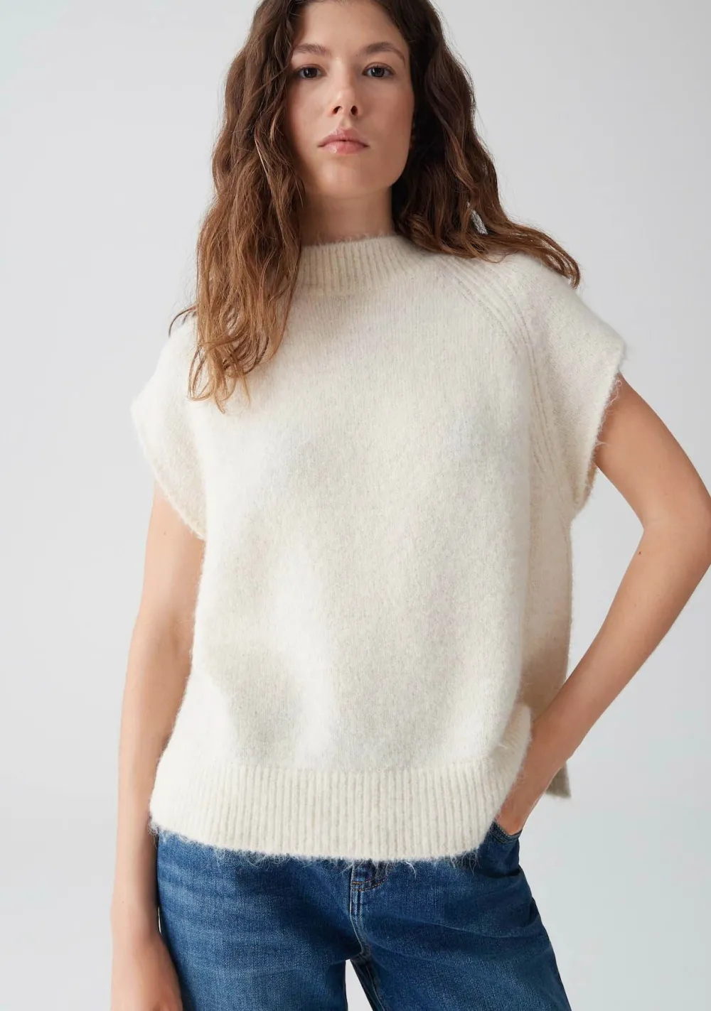 Truien>OPUS SPENCER Beige