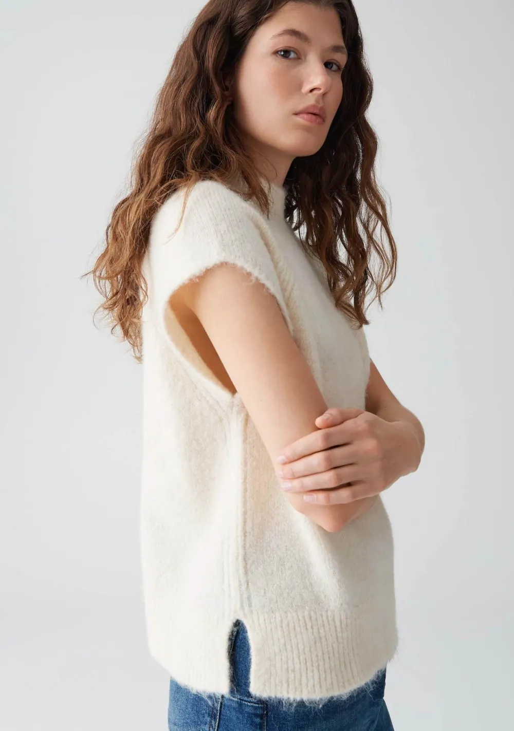 Truien>OPUS SPENCER Beige