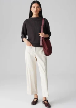 Truien>OPUS TRUI KORTE MOUW Bruin