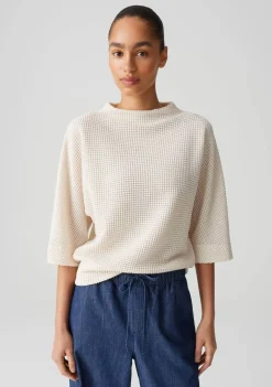 Truien>OPUS TRUI KORTE MOUW Beige