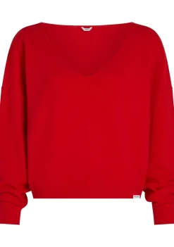 Sweaters|Truien>PENN & INK SWEATER Rood