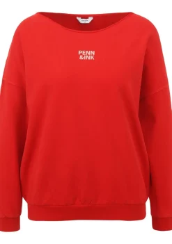 Sweaters|Truien>PENN & INK SWEATER Rood