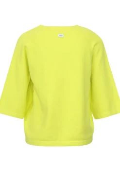 Truien>PENN & INK TRUI KORTE MOUW Geel