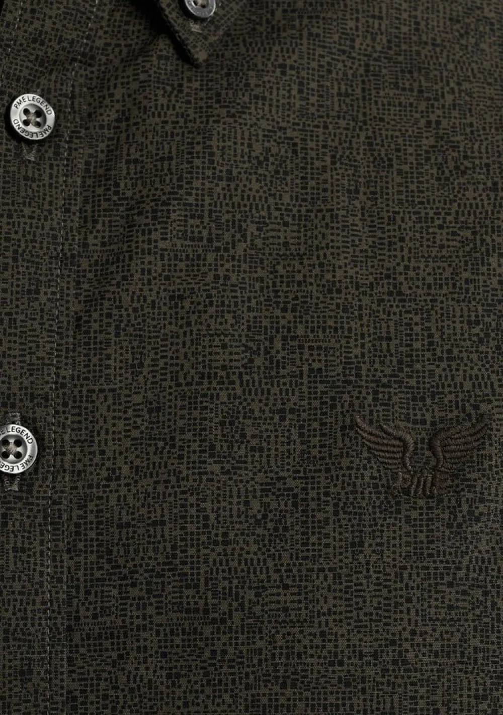 Overhemden>PME LEGEND OVERHEMD Groen