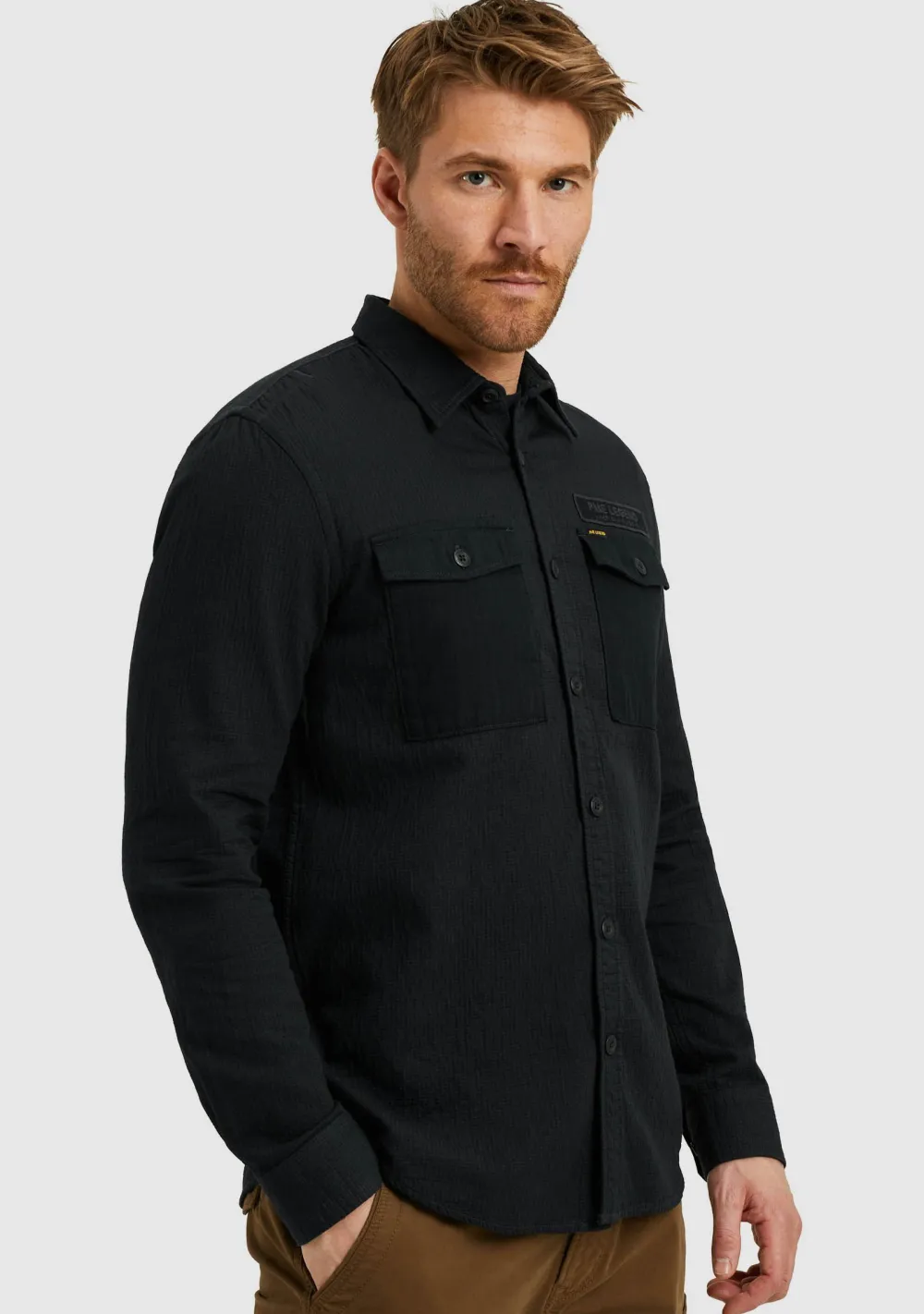 Overhemden>PME LEGEND OVERHEMD Blauw