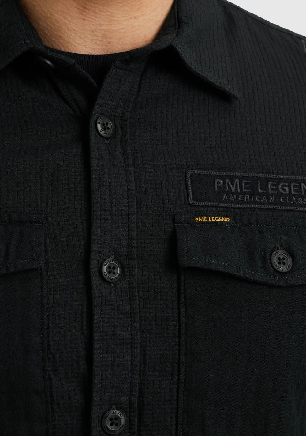 Overhemden>PME LEGEND OVERHEMD Blauw