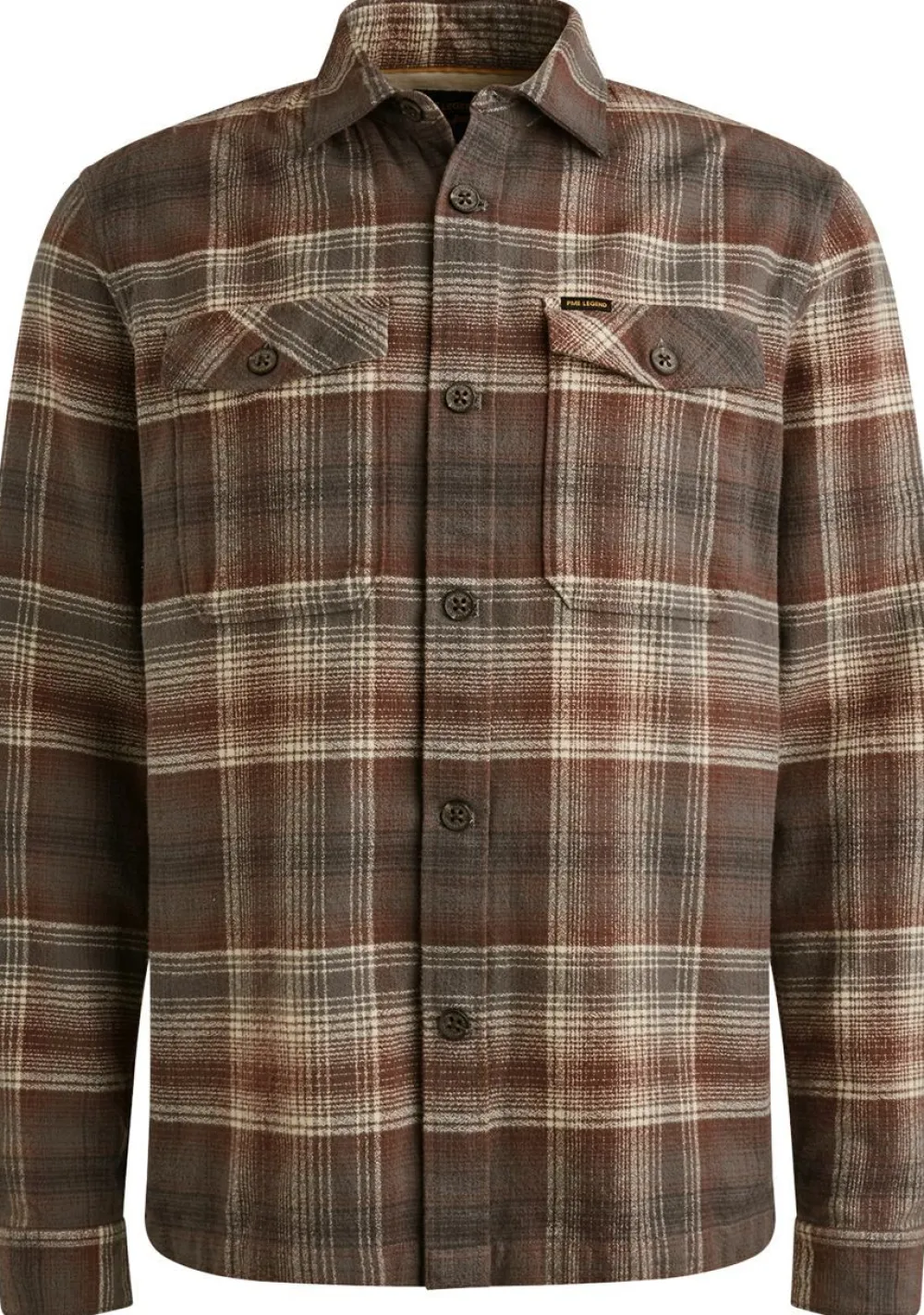 Overhemden>PME LEGEND OVERHEMD Rood