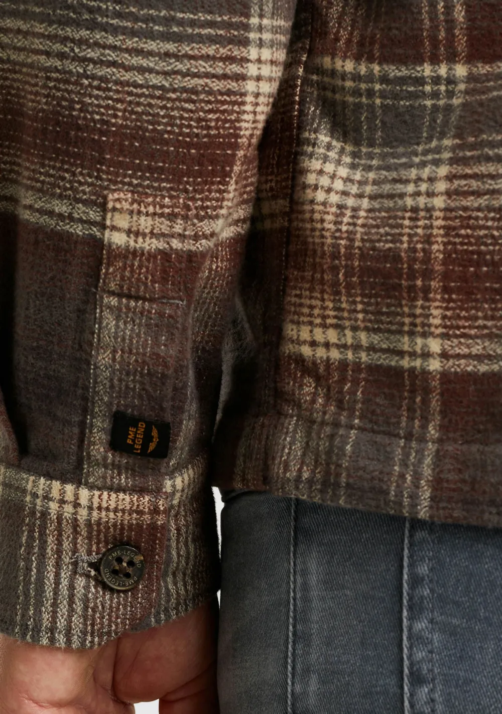 Overhemden>PME LEGEND OVERHEMD Rood