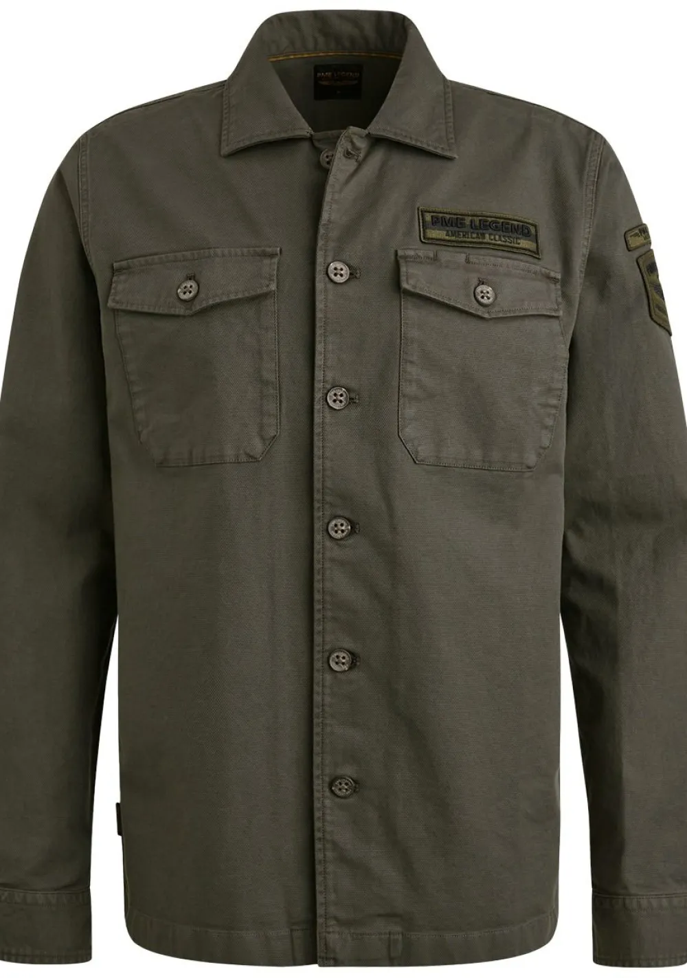 Overhemden>PME LEGEND OVERHEMD Groen