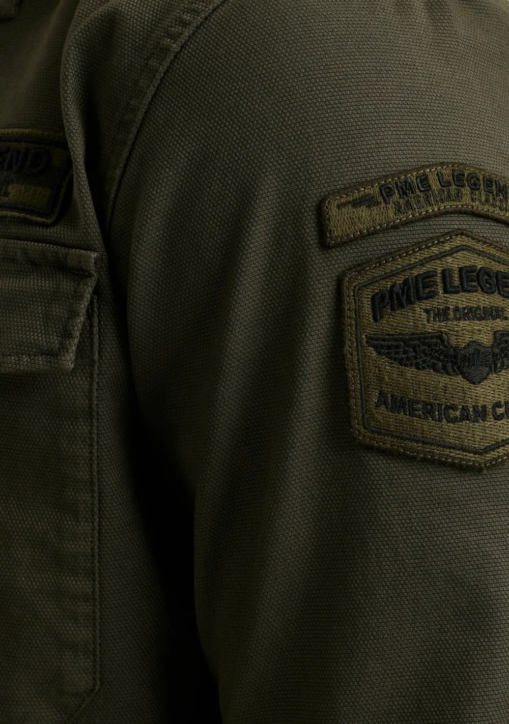 Overhemden>PME LEGEND OVERHEMD Groen