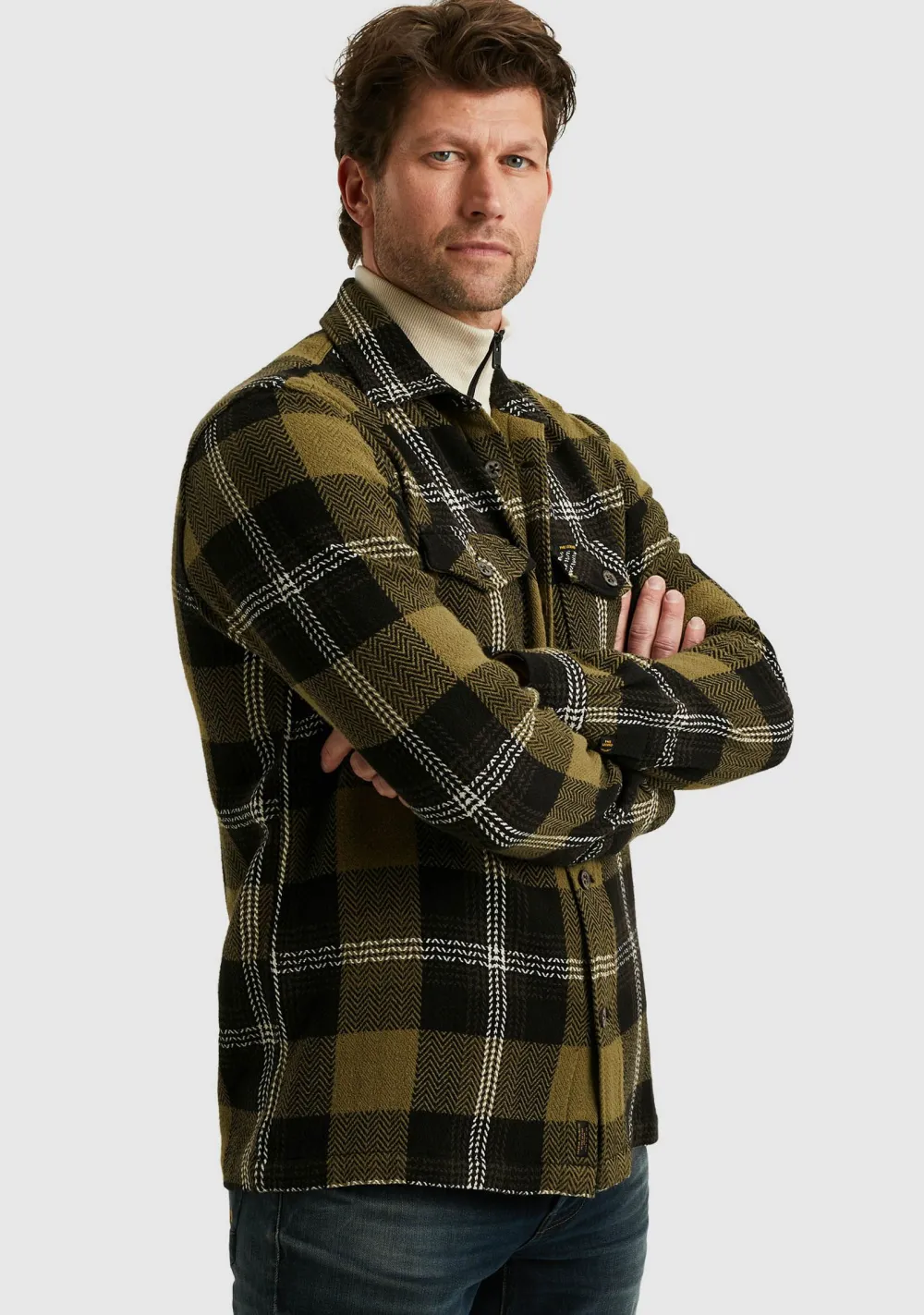 Overshirts>PME LEGEND OVERSHIRT Groen