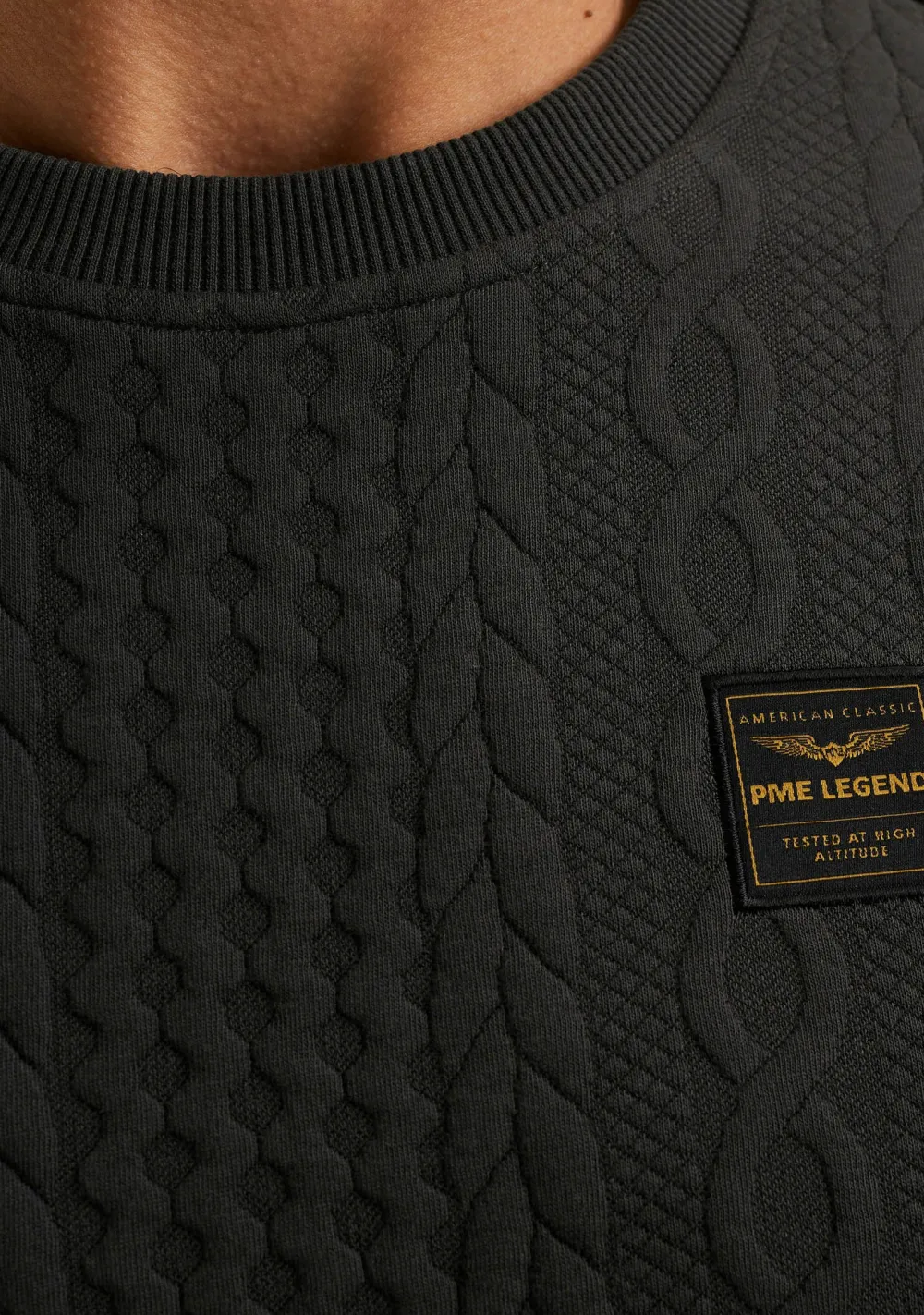 Truien>PME LEGEND TRUI Grijs