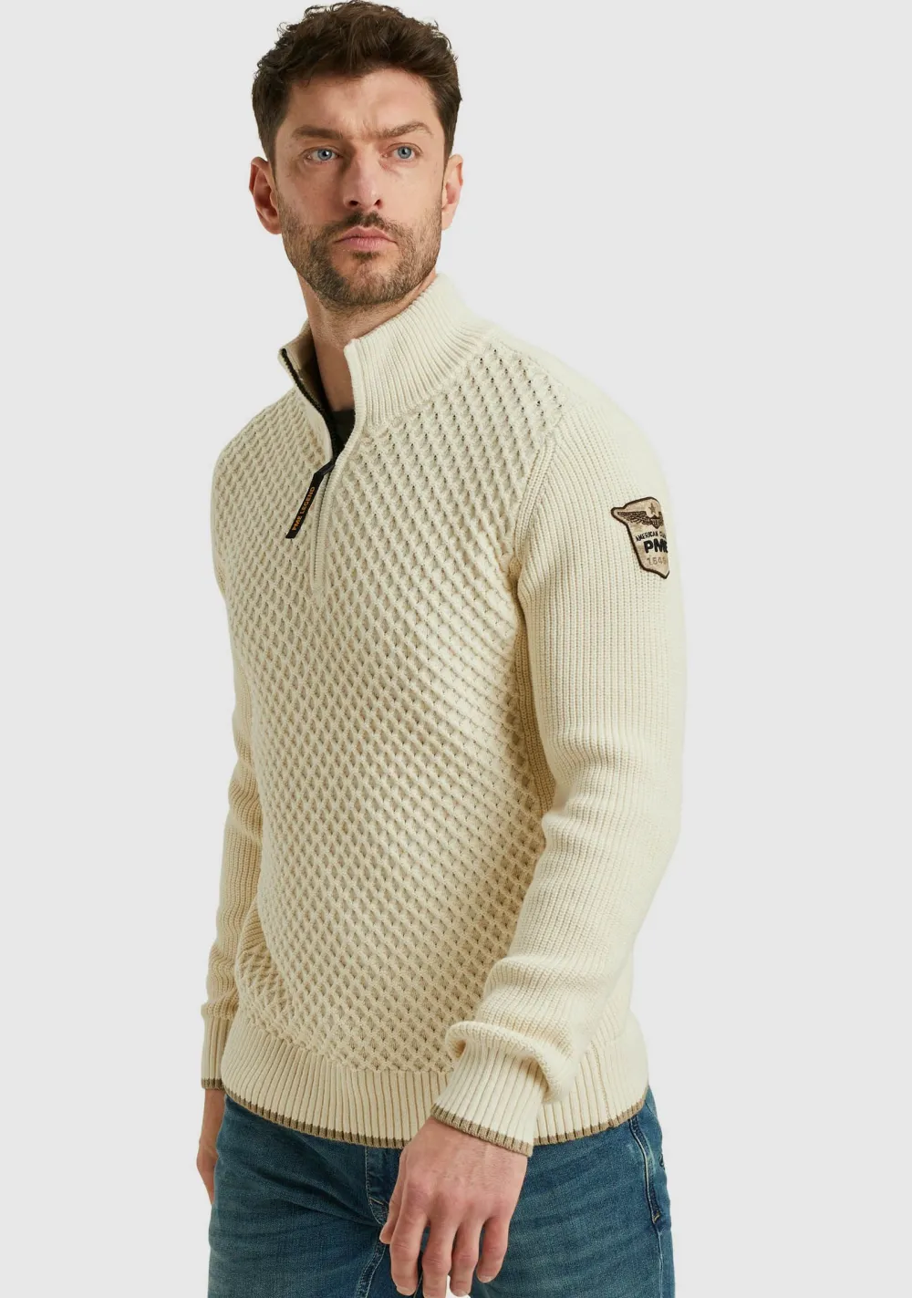 Truien>PME LEGEND TRUI Off white