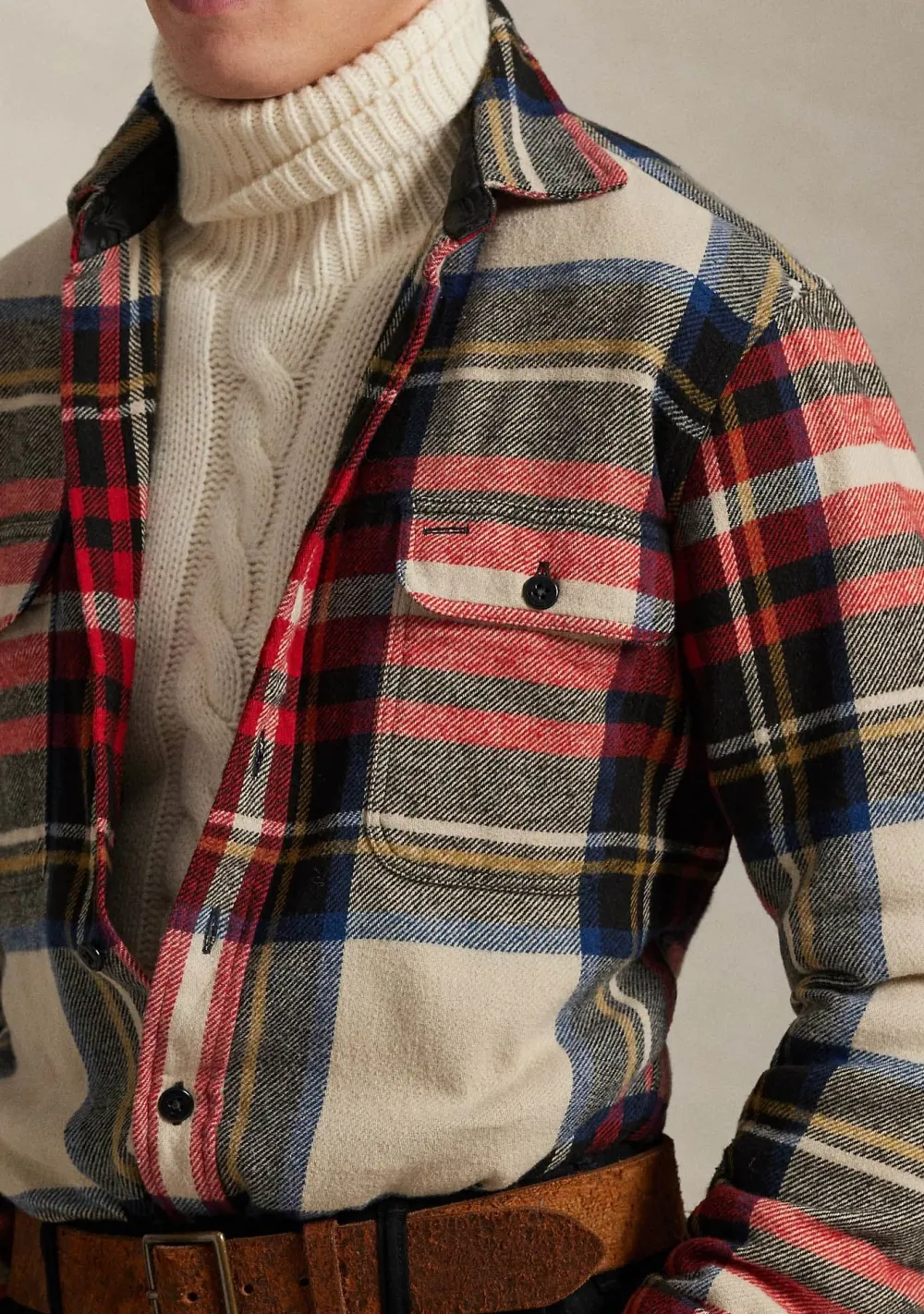 Overshirts>POLO RALPH LAUREN OVERSHIRT Rood