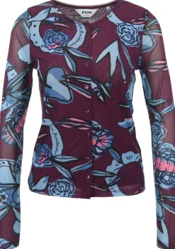 Blouses>POM AMSTERDAM BLOUSE Paars