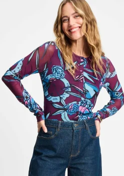 Blouses>POM AMSTERDAM BLOUSE Paars