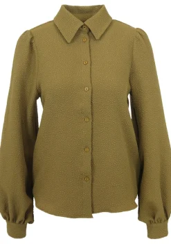 Pakken & Co-Ords|Blouses>POM AMSTERDAM BLOUSE Groen
