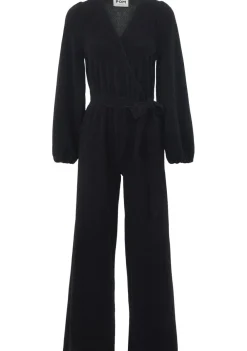 Jumpsuits>POM AMSTERDAM JUMPSUIT Zwart