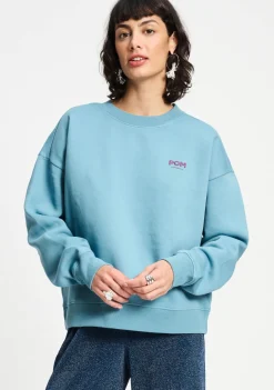 Sweaters|Truien>POM AMSTERDAM SWEATER Blauw