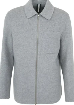 Overshirts>PROFUOMO OVERSHIRT Grijs