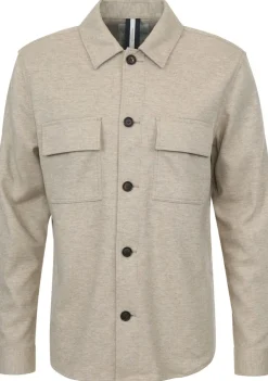 Overshirts>PROFUOMO OVERSHIRT Beige