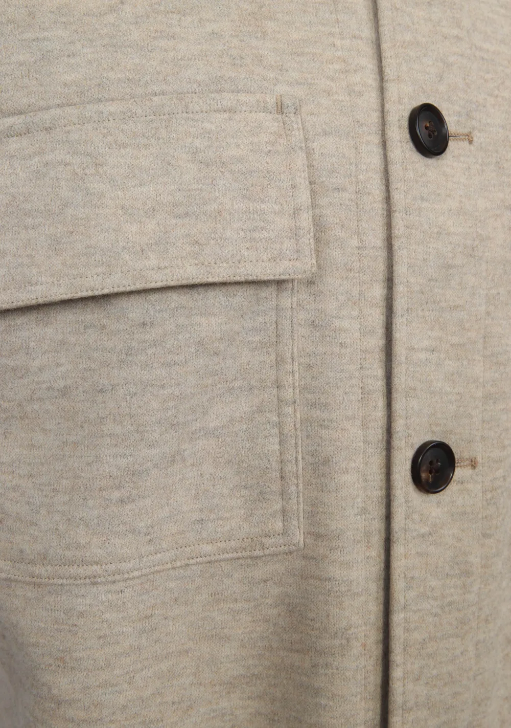 Overshirts>PROFUOMO OVERSHIRT Beige