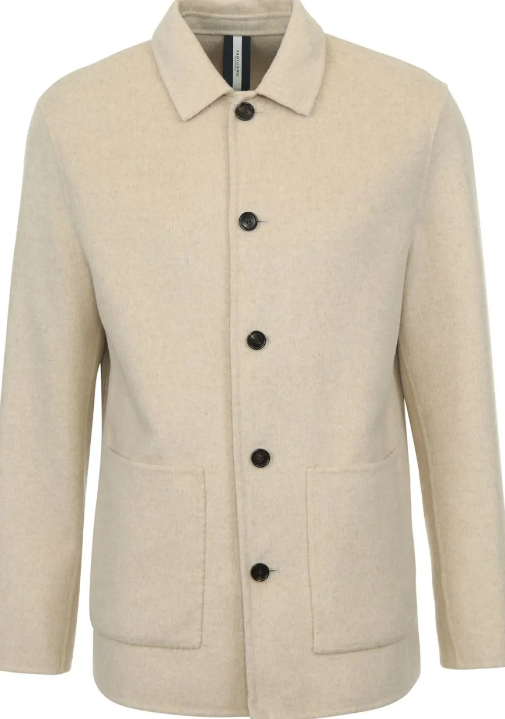 Overshirts>PROFUOMO OVERSHIRT Beige