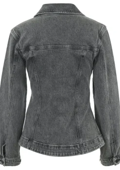 Blazers & Jasjes>RA DENIM STUDIO DENIMJACK Grijs