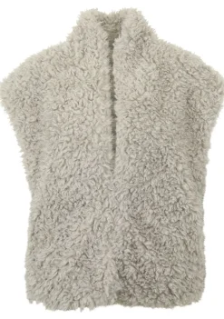 Gilets|Blazers & Jasjes>RINO EN PELLE GILET Grijs