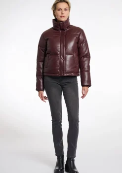 Jassen|Winterjassen>RINO EN PELLE JACK Rood