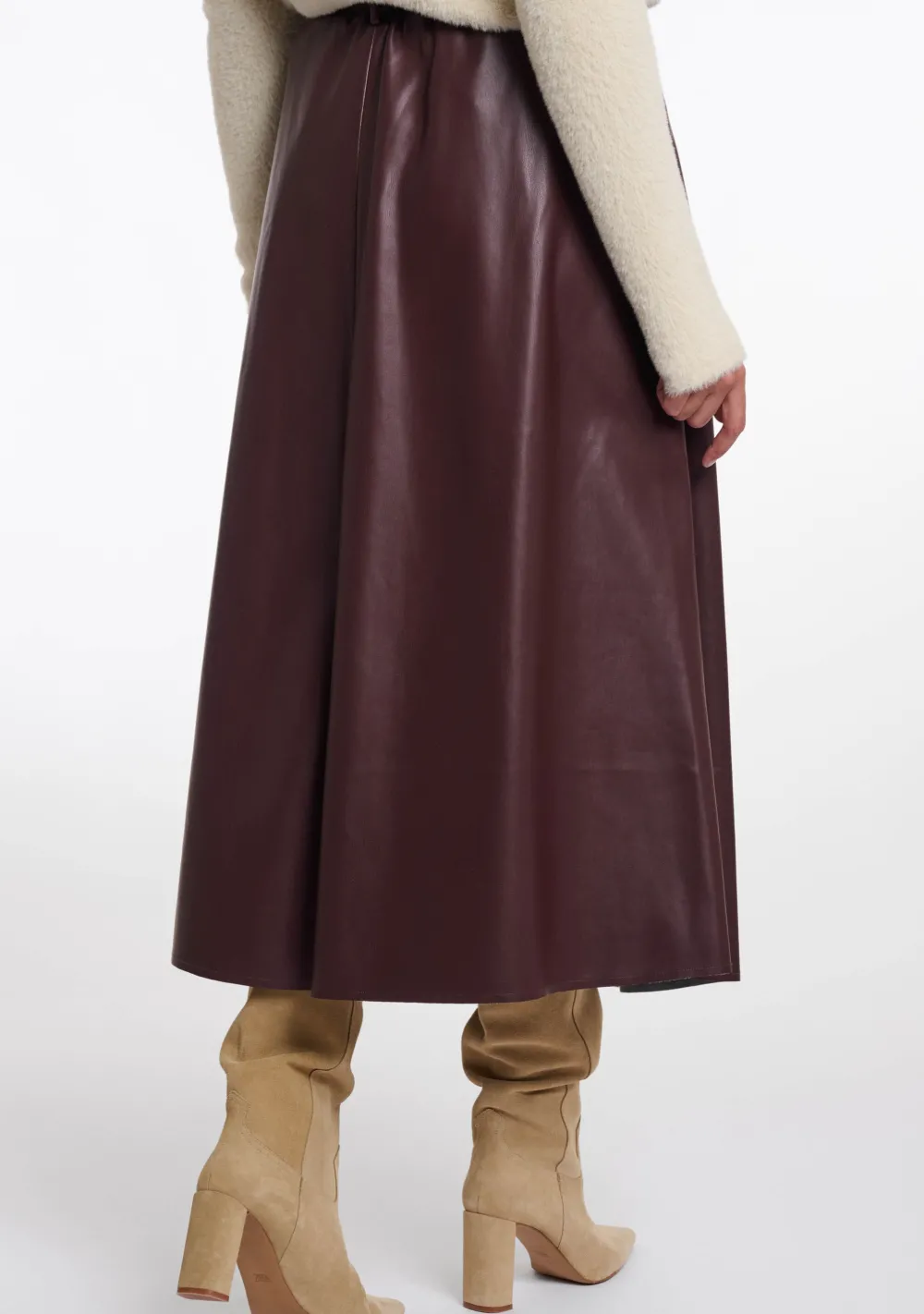 Rokken>RINO EN PELLE ROK