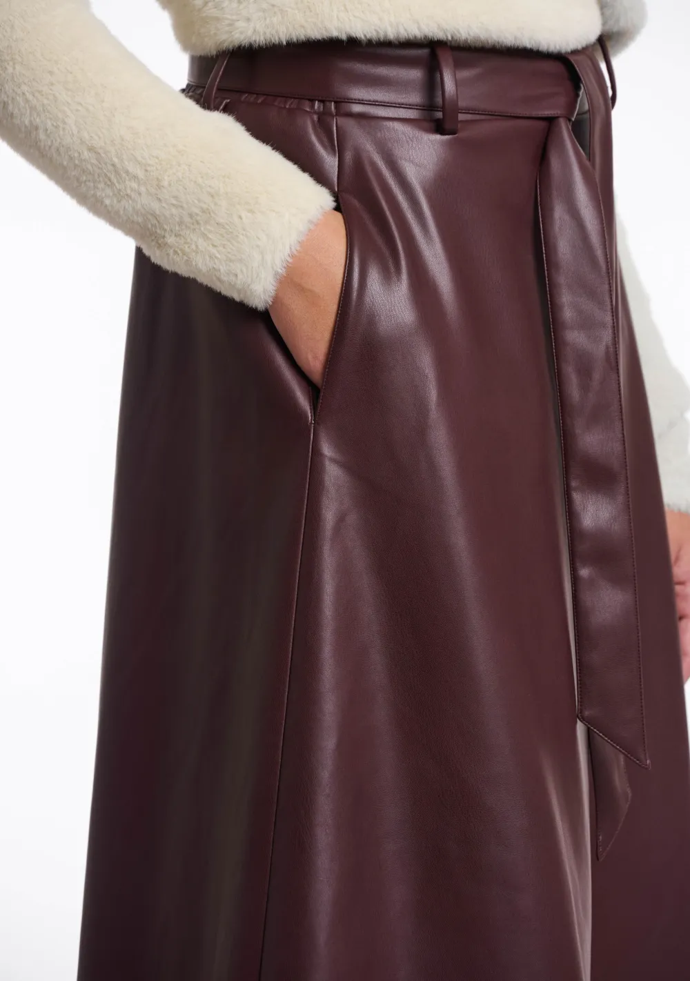 Rokken>RINO EN PELLE ROK