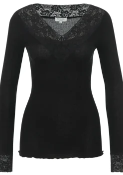 Shirts>ROSEMUNDE SHIRT Zwart