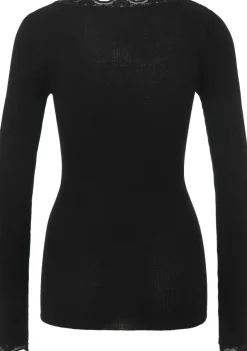 Shirts>ROSEMUNDE SHIRT Zwart