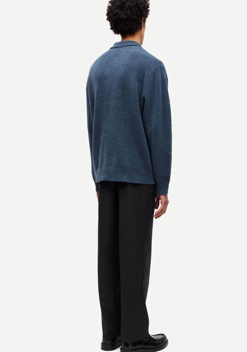 Polo's>SAMSOE SAMSOE POLO Blauw