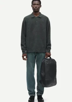 Polo's>SAMSOE SAMSOE POLO Groen