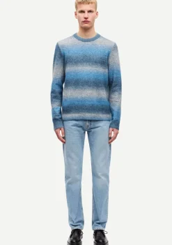 Truien>SAMSOE SAMSOE TRUI Blauw