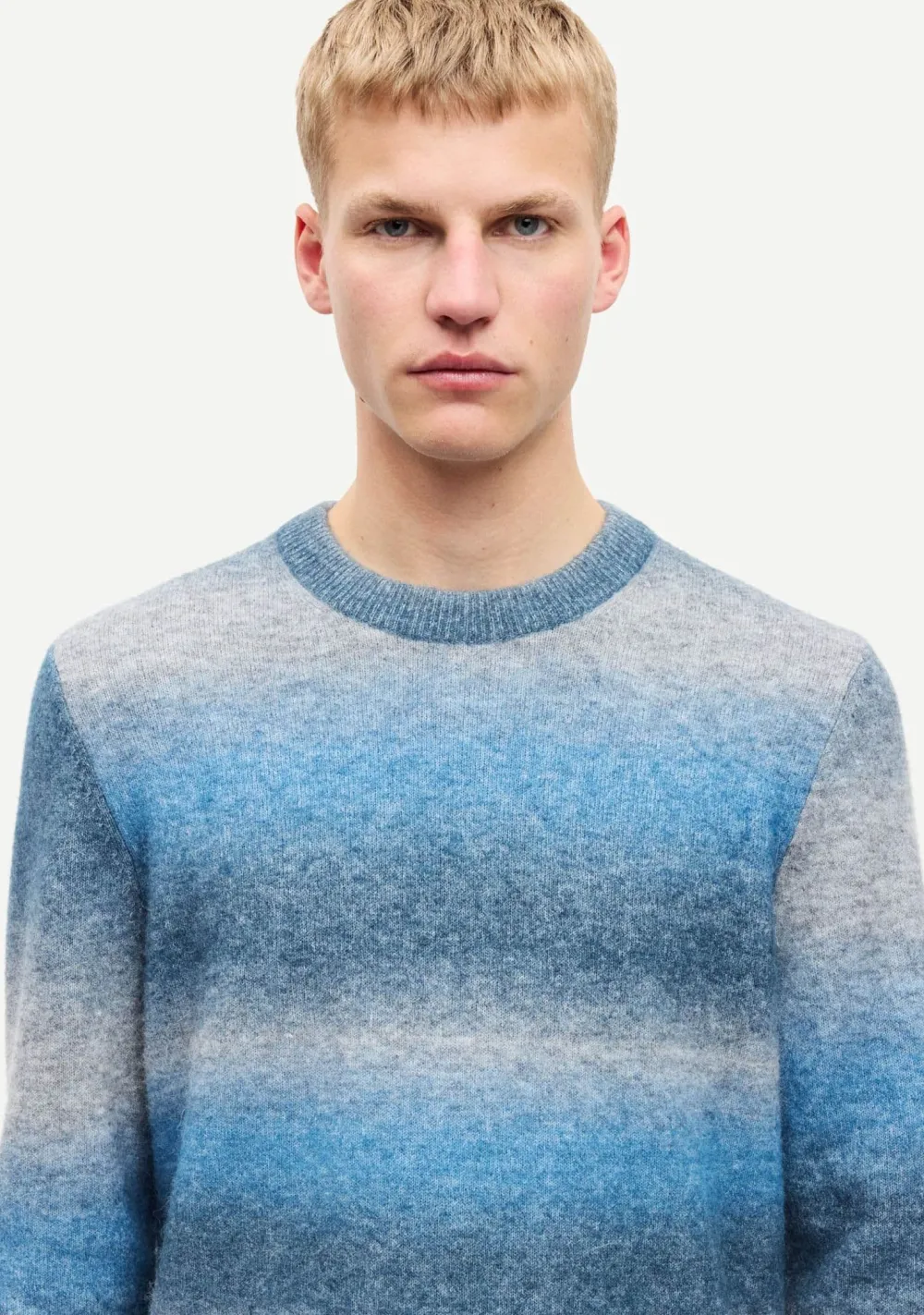 Truien>SAMSOE SAMSOE TRUI Blauw