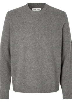 Truien>SAMSOE SAMSOE TRUI Grijs