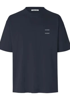 T-Shirts>SAMSOE SAMSOE TSHIRT Blauw