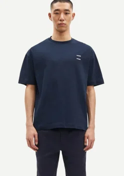 T-Shirts>SAMSOE SAMSOE TSHIRT Blauw