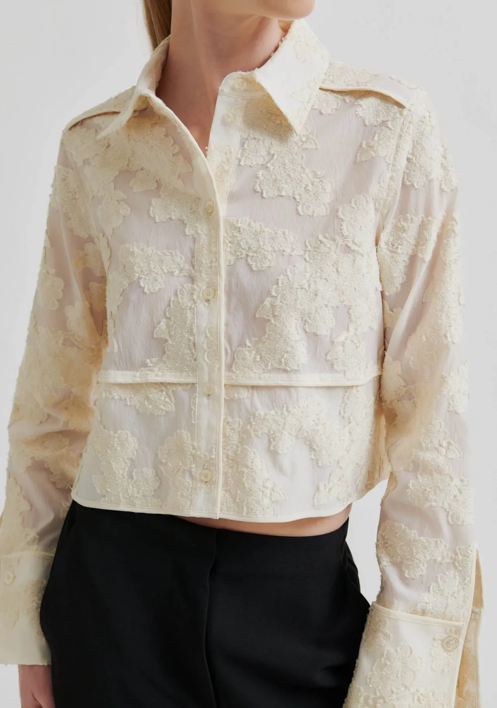 Blouses>SECOND FEMALE BLOUSE Off white