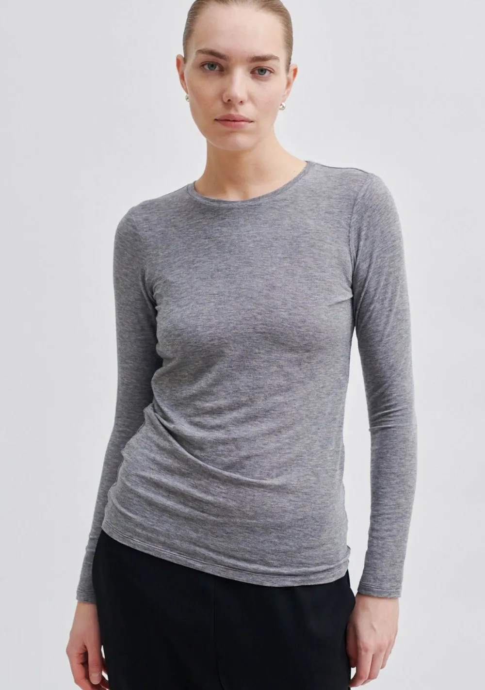 Shirts>SECOND FEMALE SHIRT Grijs