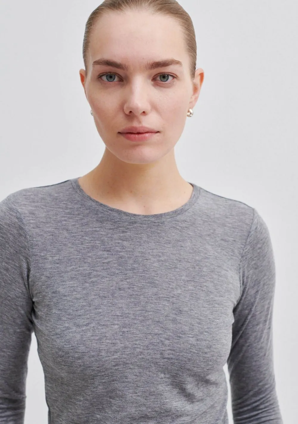 Shirts>SECOND FEMALE SHIRT Grijs