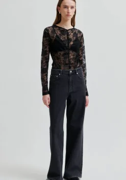 Pakken & Co-Ords|Shirts>SECOND FEMALE SHIRT Zwart